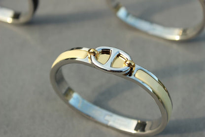 [Panda Jewelry]CLIC CHAINE SILVER BRACELET