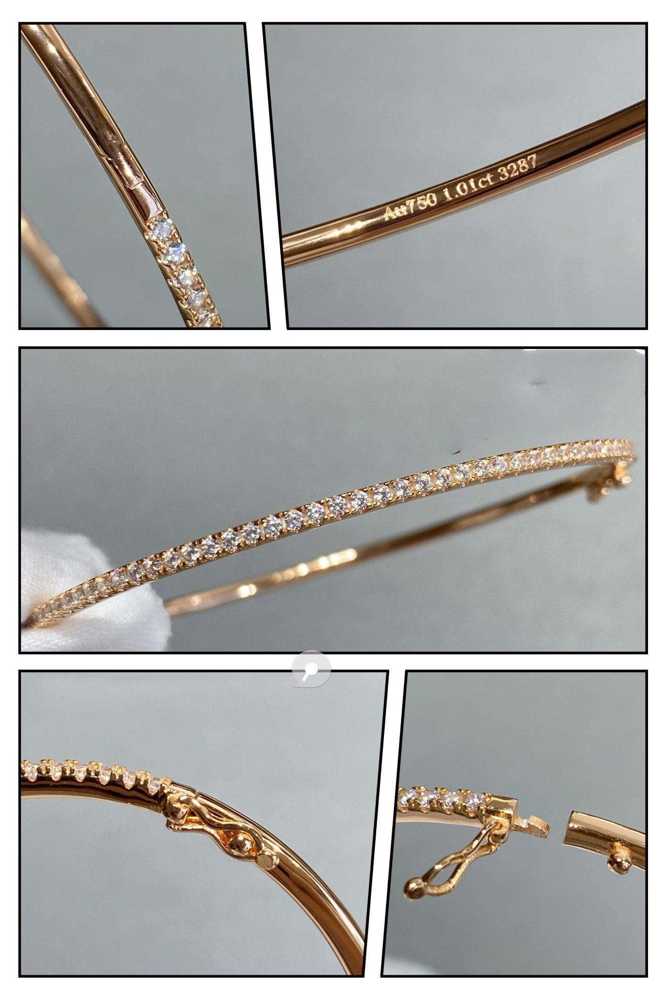 [Panda Jewelry]MINI DIAMOND TENNIS BRACELET