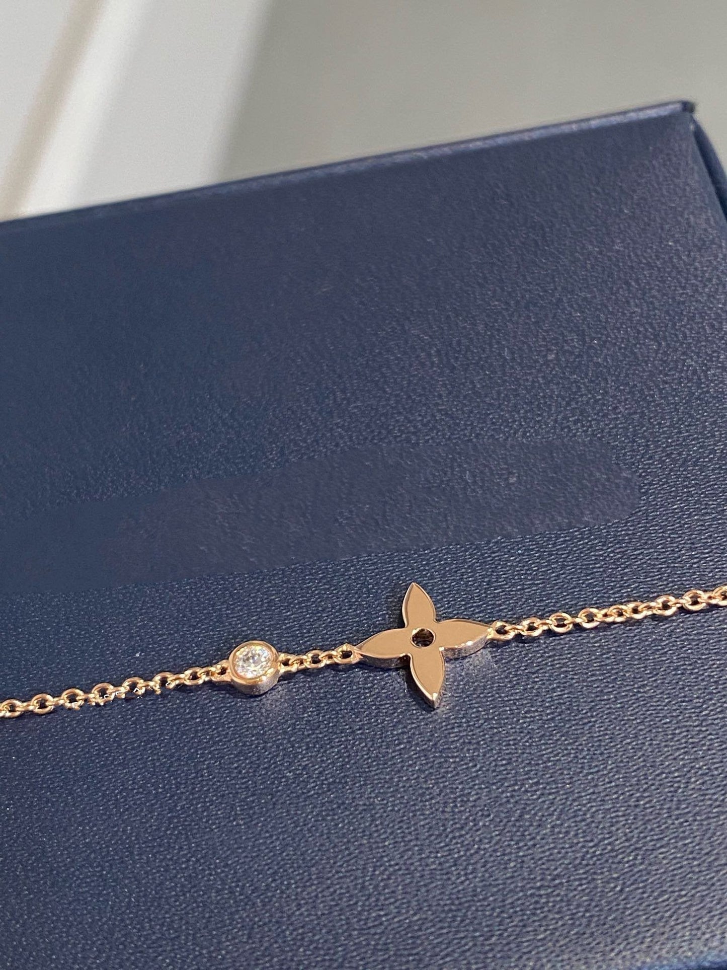 [Panda Jewelry]STAR DIAMOND PINK GOLD BRACELET