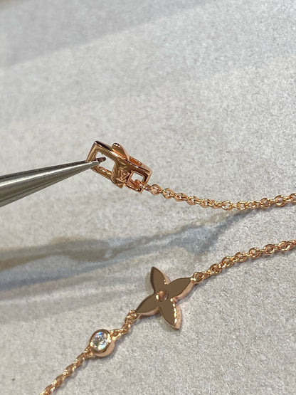 [Panda Jewelry]STAR DIAMOND PINK GOLD BRACELET
