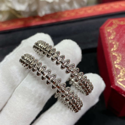 [Panda Jewelry]CLASH LARGE HOOP EARRINGS
