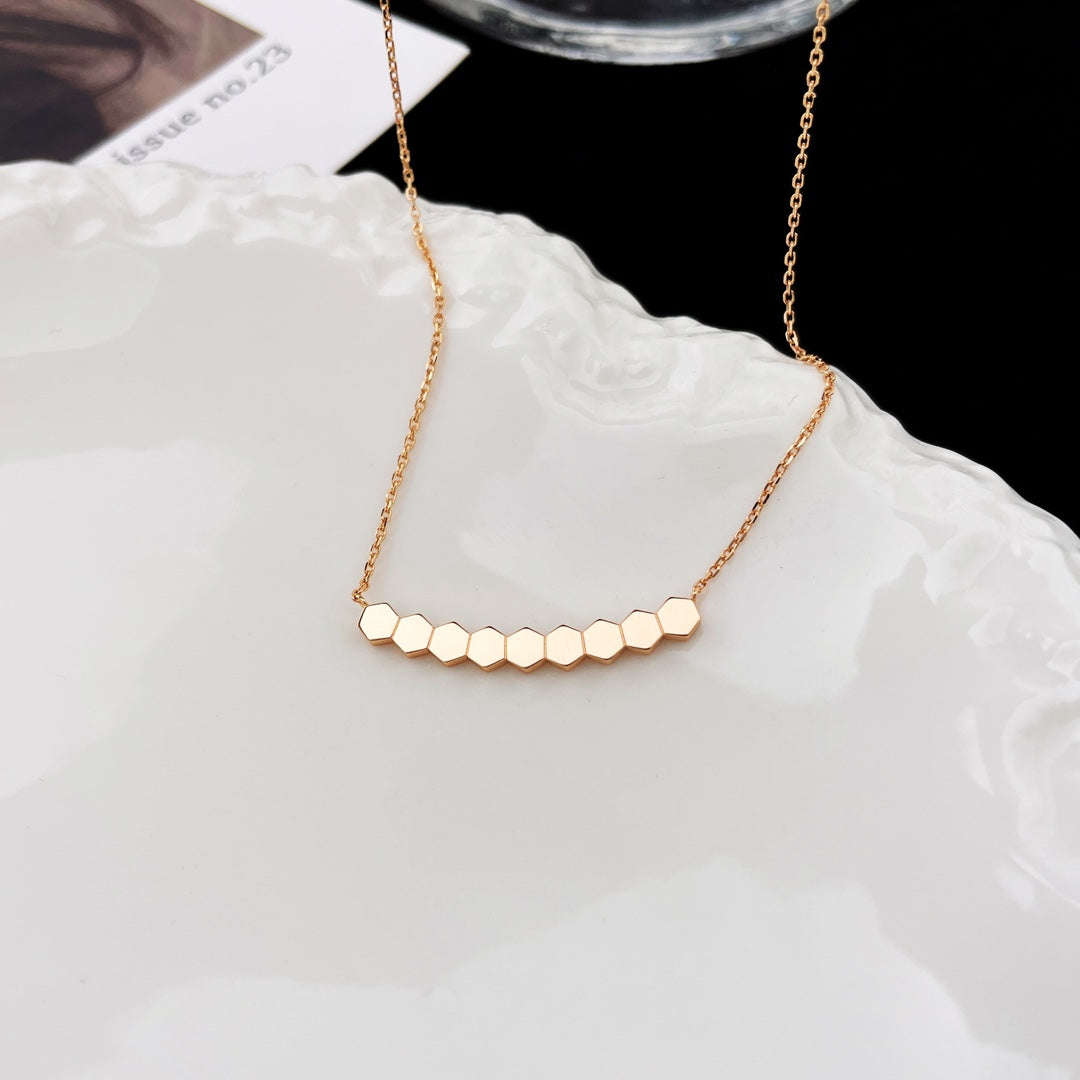[Panda Jewelry]BEE MY LOVE DIAMOND NECKLACE