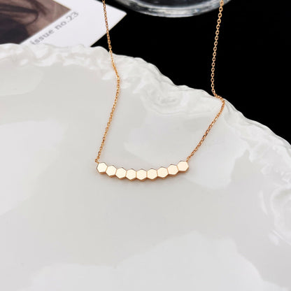 [Panda Jewelry]BEE MY LOVE DIAMOND NECKLACE