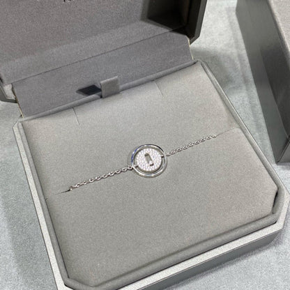 [Panda Jewelry]LUCKY MOVE DIAMOND PAVED BRACELET