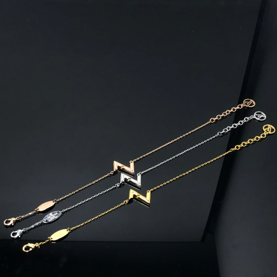 [Panda Jewelry]VOLT LV LOGO BRACELET