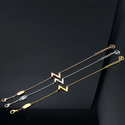 [Panda Jewelry]VOLT LV LOGO BRACELET