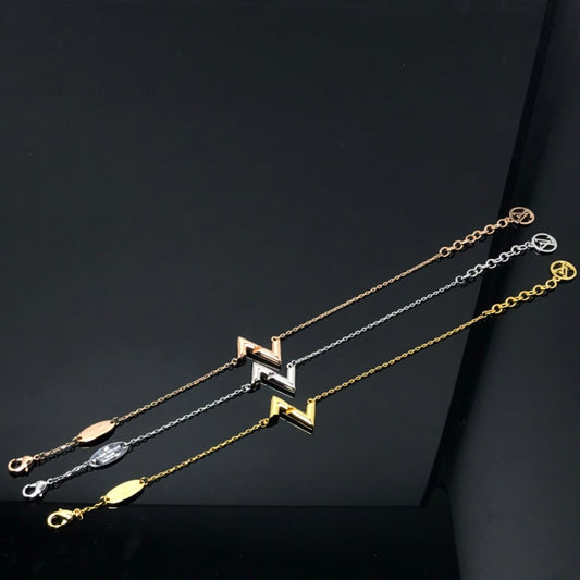 [Panda Jewelry]VOLT LV LOGO BRACELET