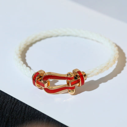[Panda Jewelry]FORCE 10 WHITE TEXTILE DIAMOND PAVED