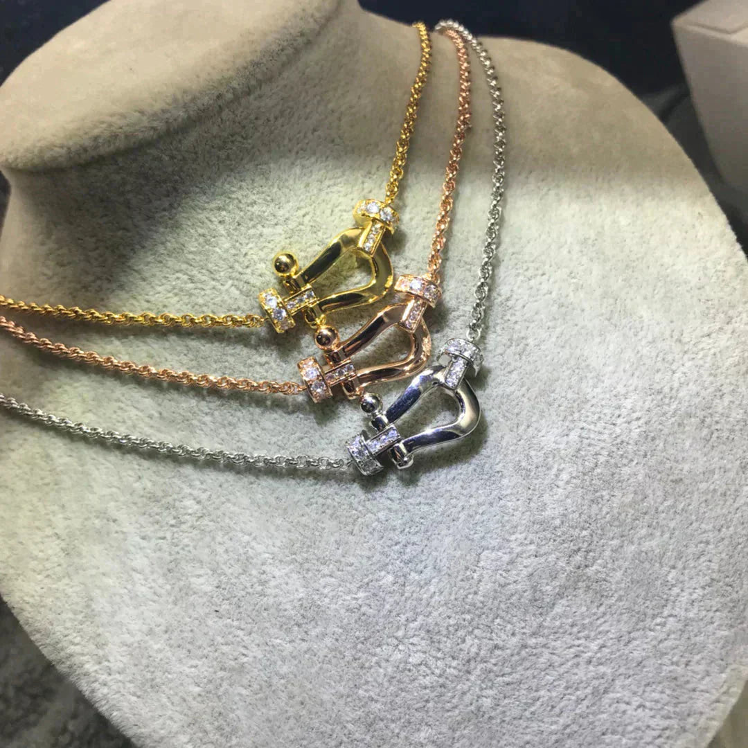 [Panda Jewelry]FORCE 10 DIAMOND NECKLACE