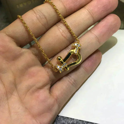 [Panda Jewelry]FORCE 10 DIAMOND NECKLACE