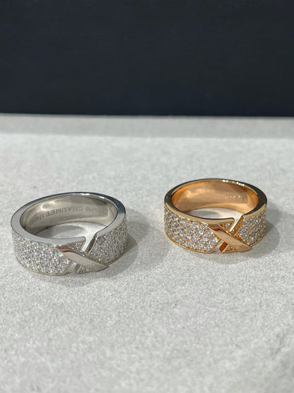 [Panda Jewelry]LIENS EVIDENCE  DIAMOND PAVED RING