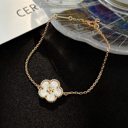 [Panda Jewelry]LUCKY SPRING ROSE GOLD MOP BRACELET