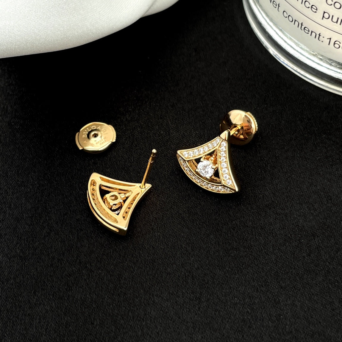 [Panda Jewelry]DREAM MINI DIAMOND STUD EARRINGS