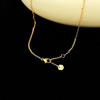 [Panda Jewelry]BEE MINI PEDANT DIAMOND NECKLACE