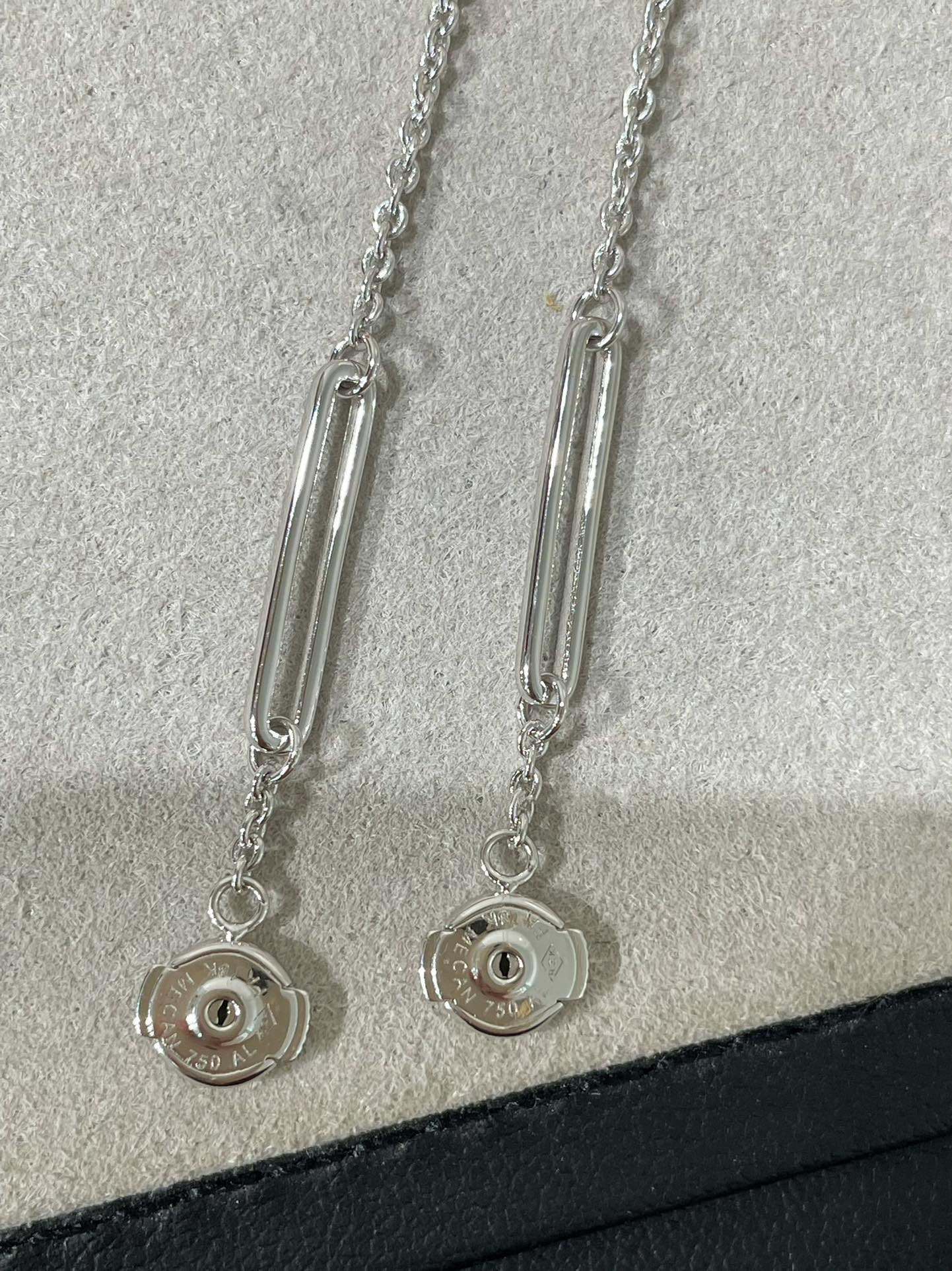 [Panda Jewelry]CHAINE CHAOS DIAMOND DROP EARRINGS