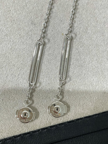 [Panda Jewelry]CHAINE CHAOS DIAMOND DROP EARRINGS