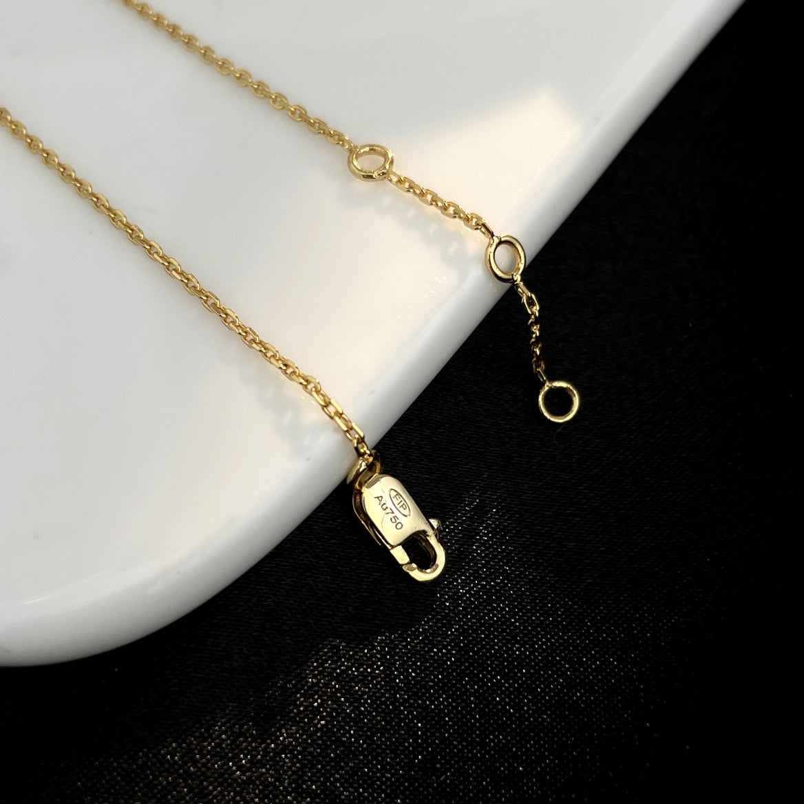 [Panda Jewelry]FORCE 10 FULL DIAMOND BUCKLE CHAIN LINK MINI MODEL
