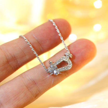 [Panda Jewelry]FORCE 10 DIAMOND SILVER NECKLACE MINI MODEL