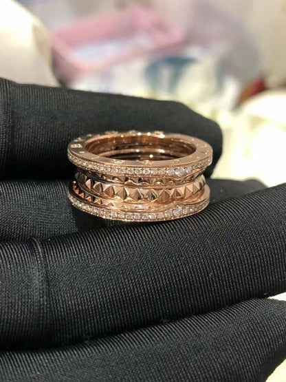 [Panda Jewelry]ZERO 1 ROCK DIAMOND PINK GOLD