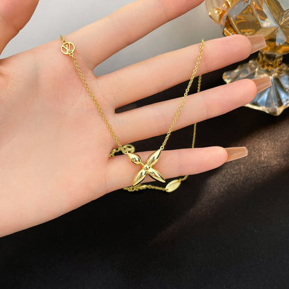 [Panda Jewelry]LOUISETTE GOLD NECKLACE