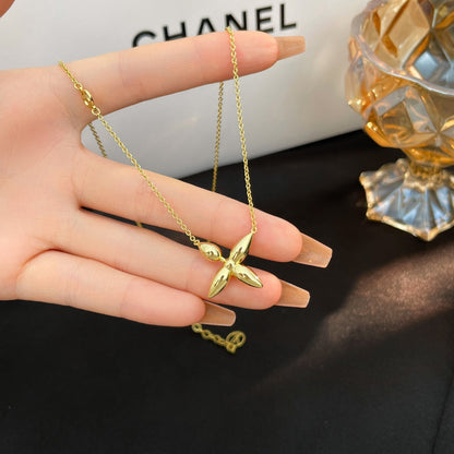 [Panda Jewelry]LOUISETTE GOLD NECKLACE