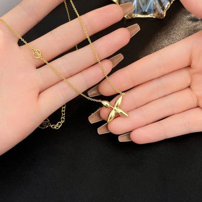 [Panda Jewelry]LOUISETTE GOLD NECKLACE