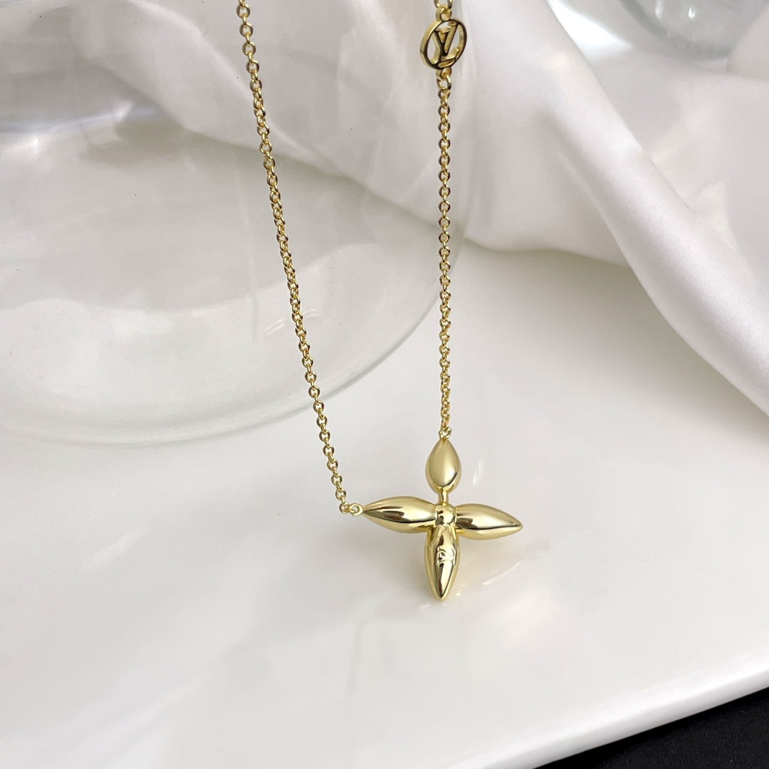 [Panda Jewelry]LOUISETTE GOLD NECKLACE