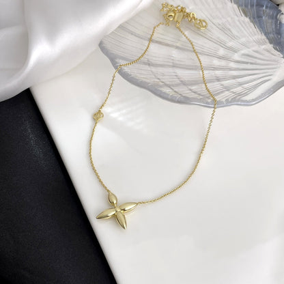 [Panda Jewelry]LOUISETTE GOLD NECKLACE