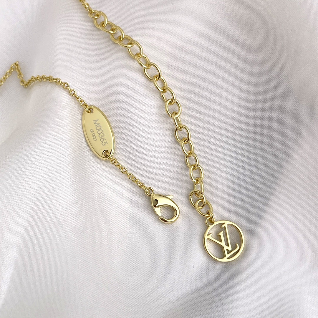 [Panda Jewelry]LOUISETTE GOLD NECKLACE