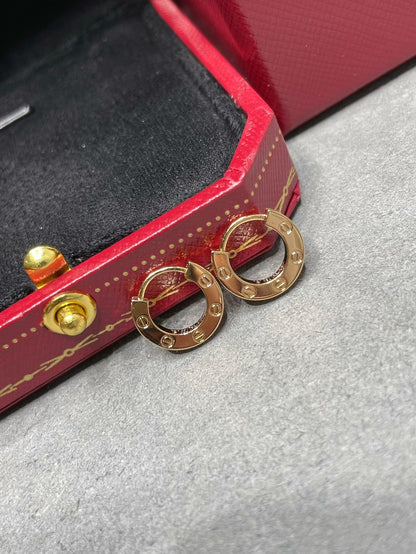 [Panda Jewelry]LOVE MINI EARRINGS