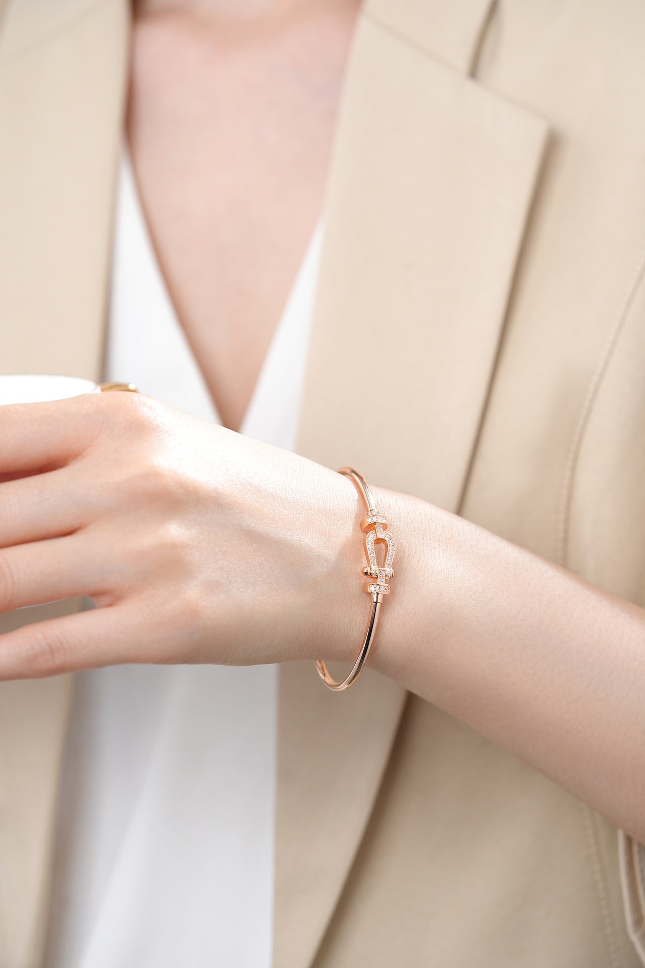 [Panda Jewelry]FORCE 10 MOYEN DIAMOND BRACELET