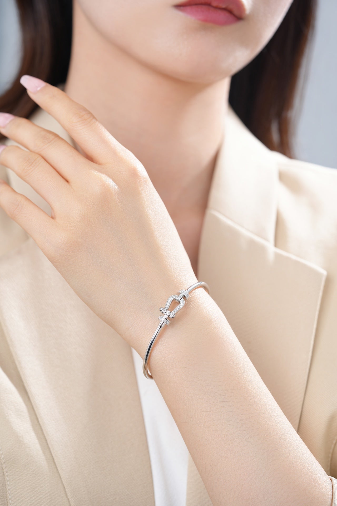 [Panda Jewelry]FORCE 10 MOYEN DIAMOND BRACELET