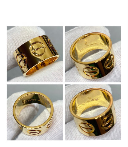 [Panda Jewelry]LOVE 11MM LARGE RING