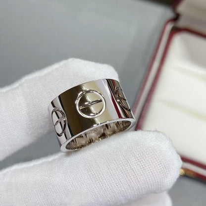 [Panda Jewelry]LOVE 11MM LARGE RING