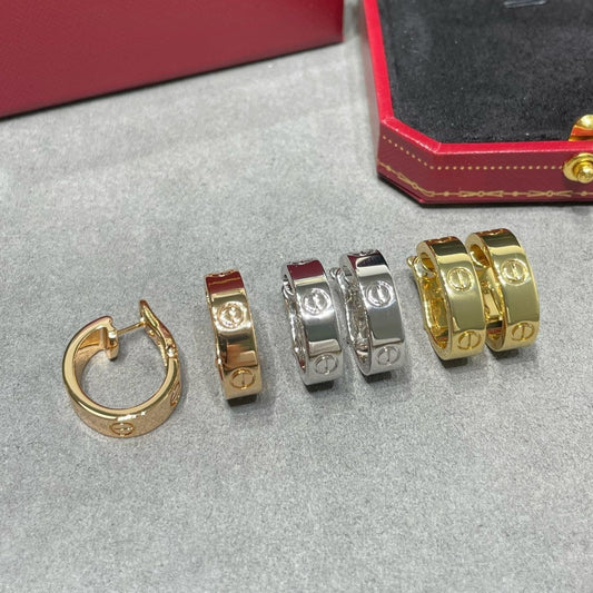 [Panda Jewelry]LOVE 5.5MM EARRINGS