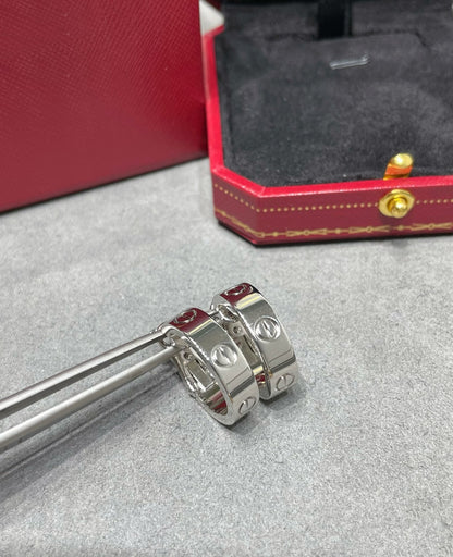 [Panda Jewelry]LOVE 5.5MM EARRINGS