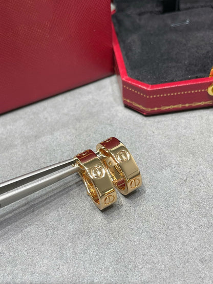 [Panda Jewelry]LOVE 5.5MM EARRINGS