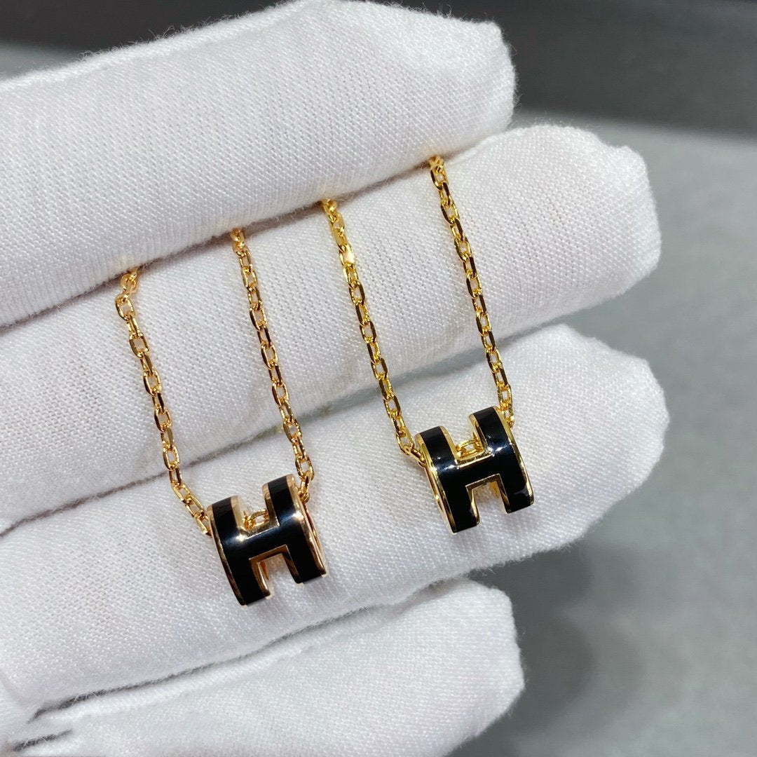 [Panda Jewelry]MINI POP H NECKLACE