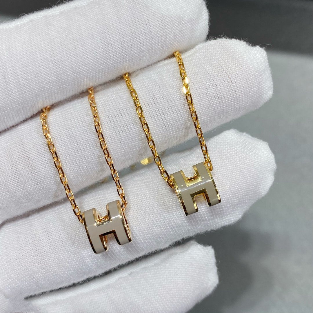 [Panda Jewelry]MINI POP H NECKLACE