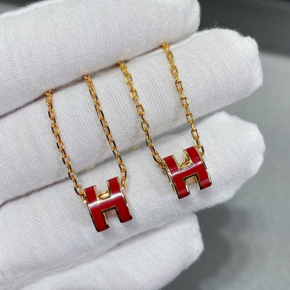 [Panda Jewelry]MINI POP H NECKLACE
