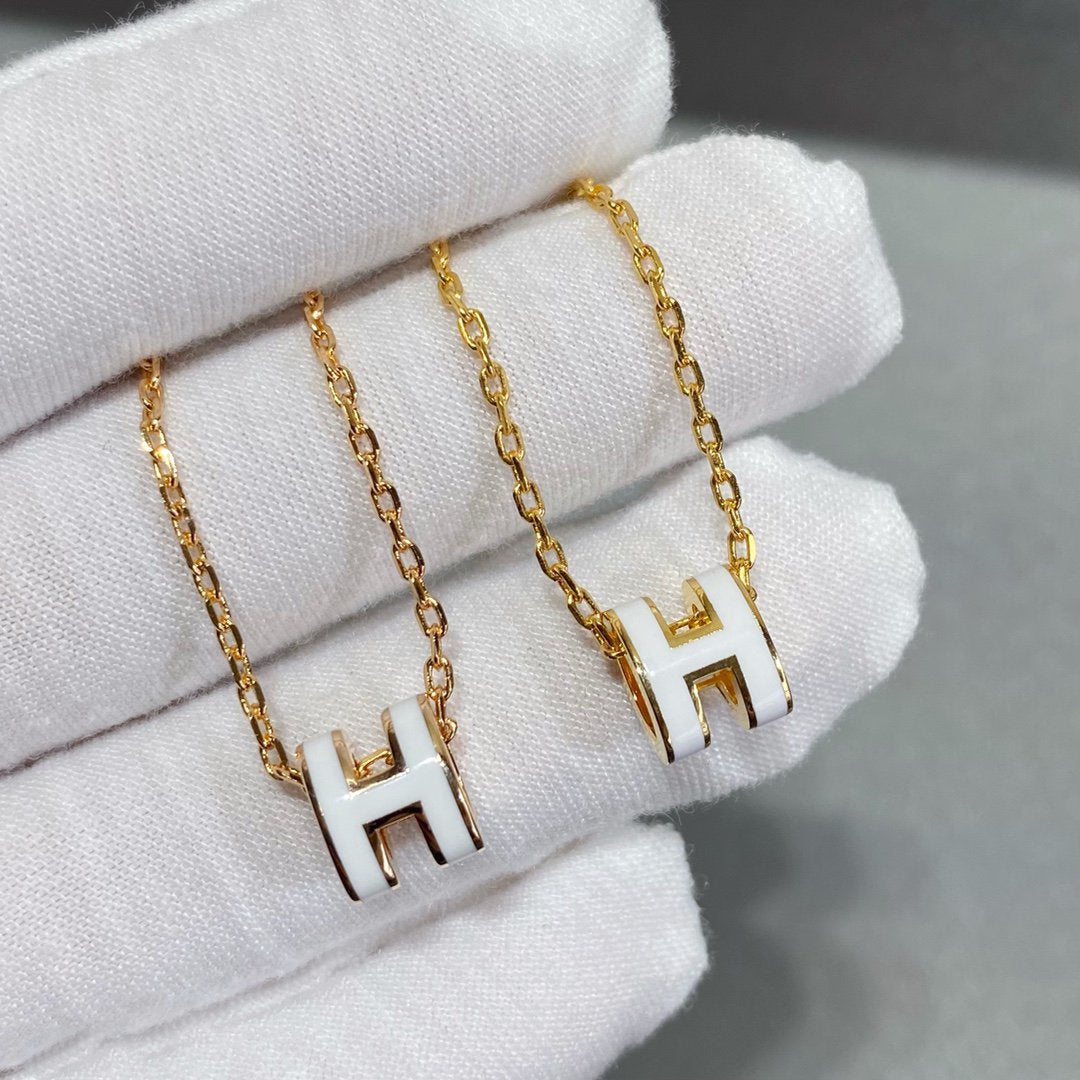 [Panda Jewelry]MINI POP H NECKLACE
