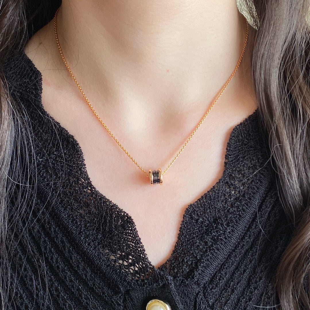 [Panda Jewelry]ZERO 1 CERAMIC MINI NECKLACE