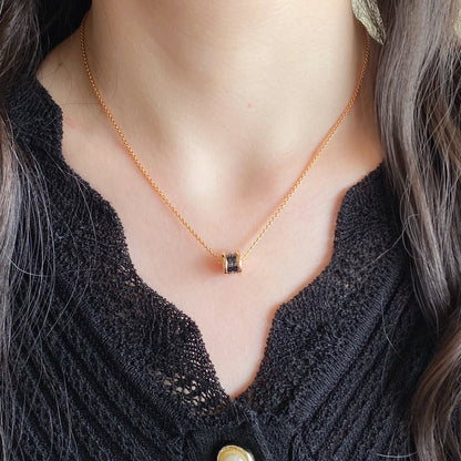 [Panda Jewelry]ZERO 1 CERAMIC MINI NECKLACE
