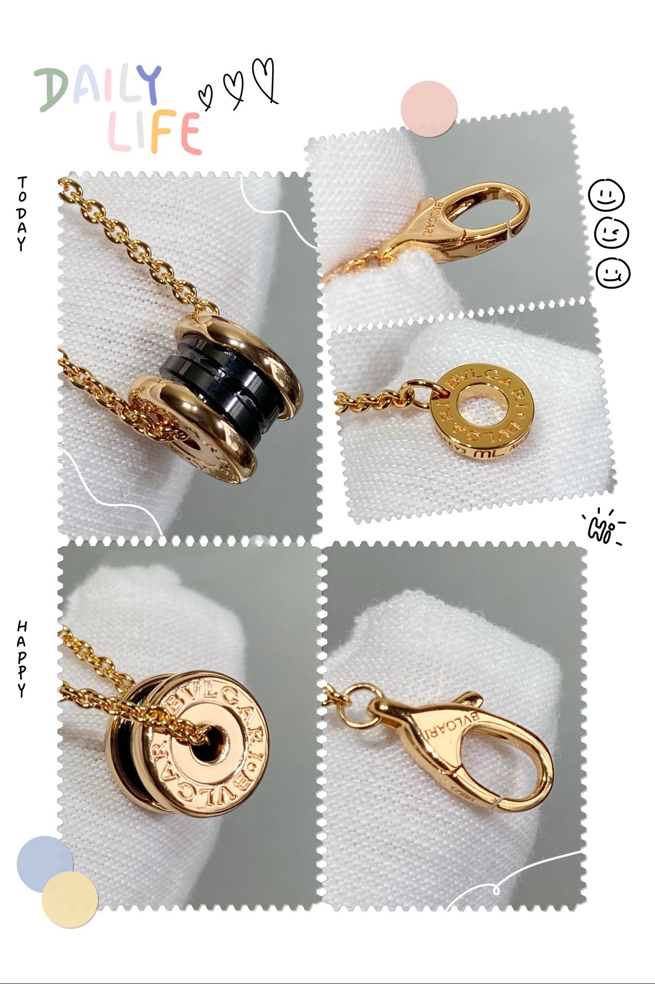 [Panda Jewelry]ZERO 1 CERAMIC MINI NECKLACE