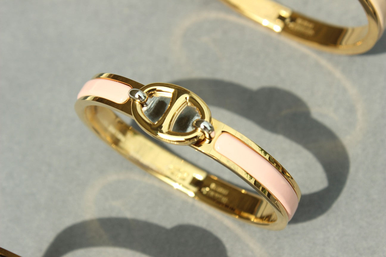 [Panda Jewelry]CLIC CHAINE GOLD BRACELET