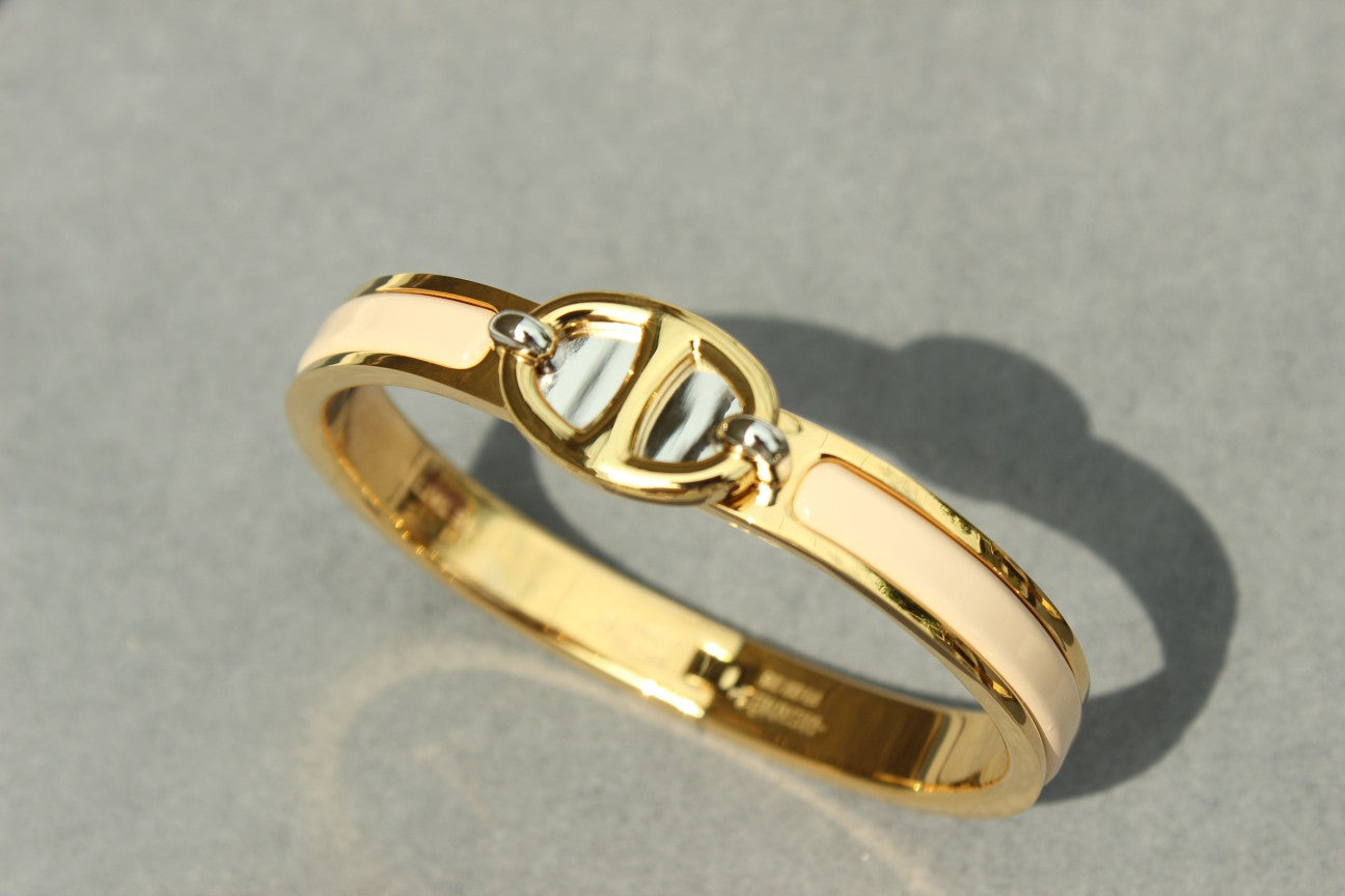 [Panda Jewelry]CLIC CHAINE GOLD BRACELET