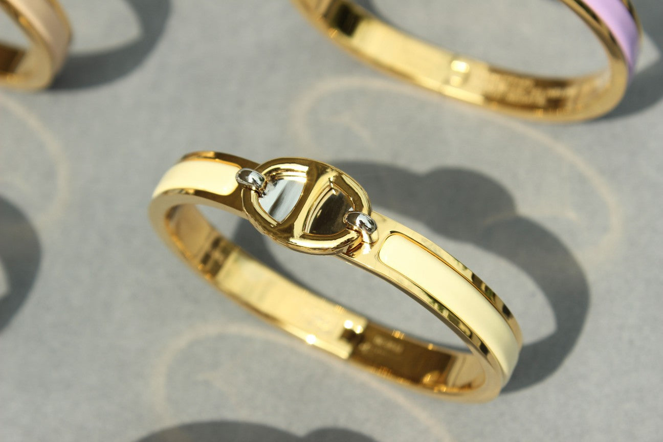 [Panda Jewelry]CLIC CHAINE GOLD BRACELET
