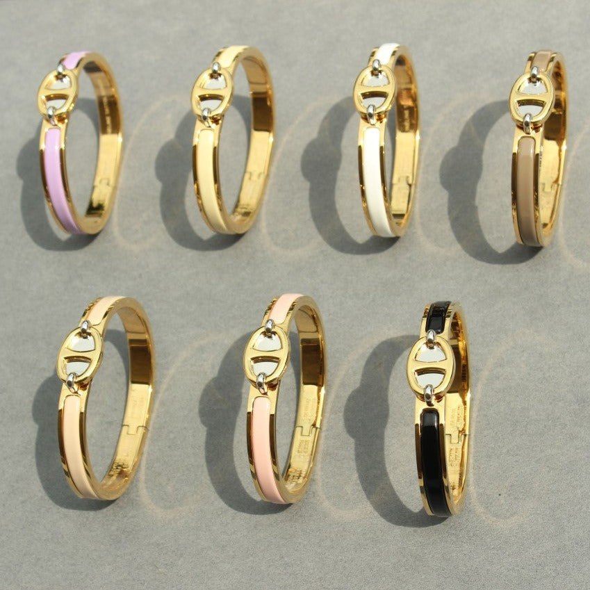 [Panda Jewelry]CLIC CHAINE GOLD BRACELET