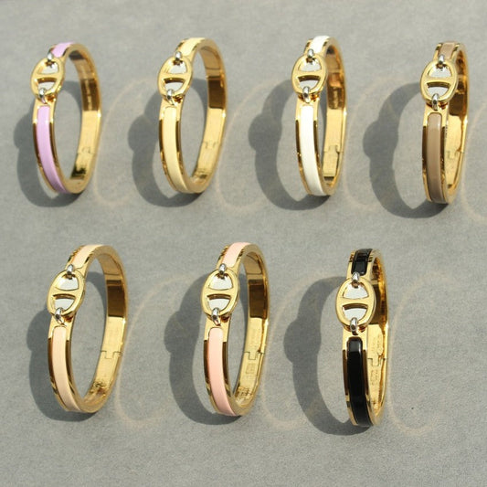 [Panda Jewelry]CLIC CHAINE GOLD BRACELET