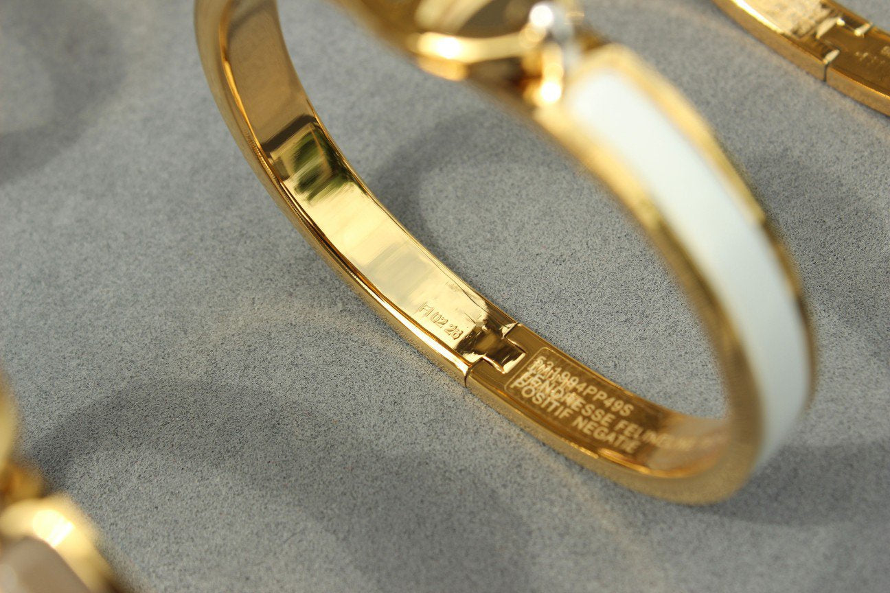 [Panda Jewelry]CLIC CHAINE GOLD BRACELET
